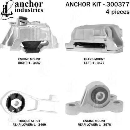 Anchor Engine Mount Kit 300377