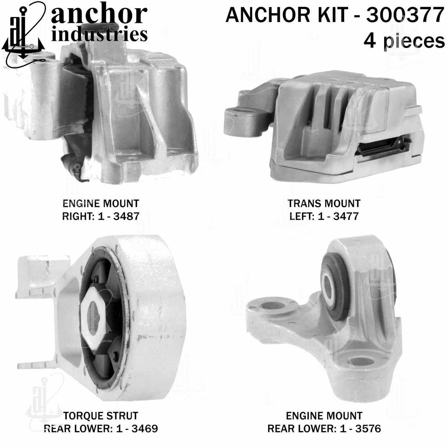 Anchor Engine Mount Kit 300377