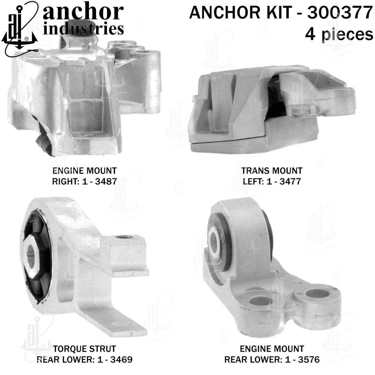 Anchor Engine Mount Kit 300377
