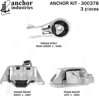 Anchor Engine Mount Kit 300378