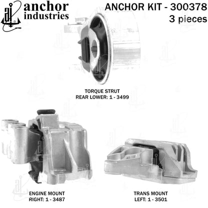 Anchor Engine Mount Kit 300378