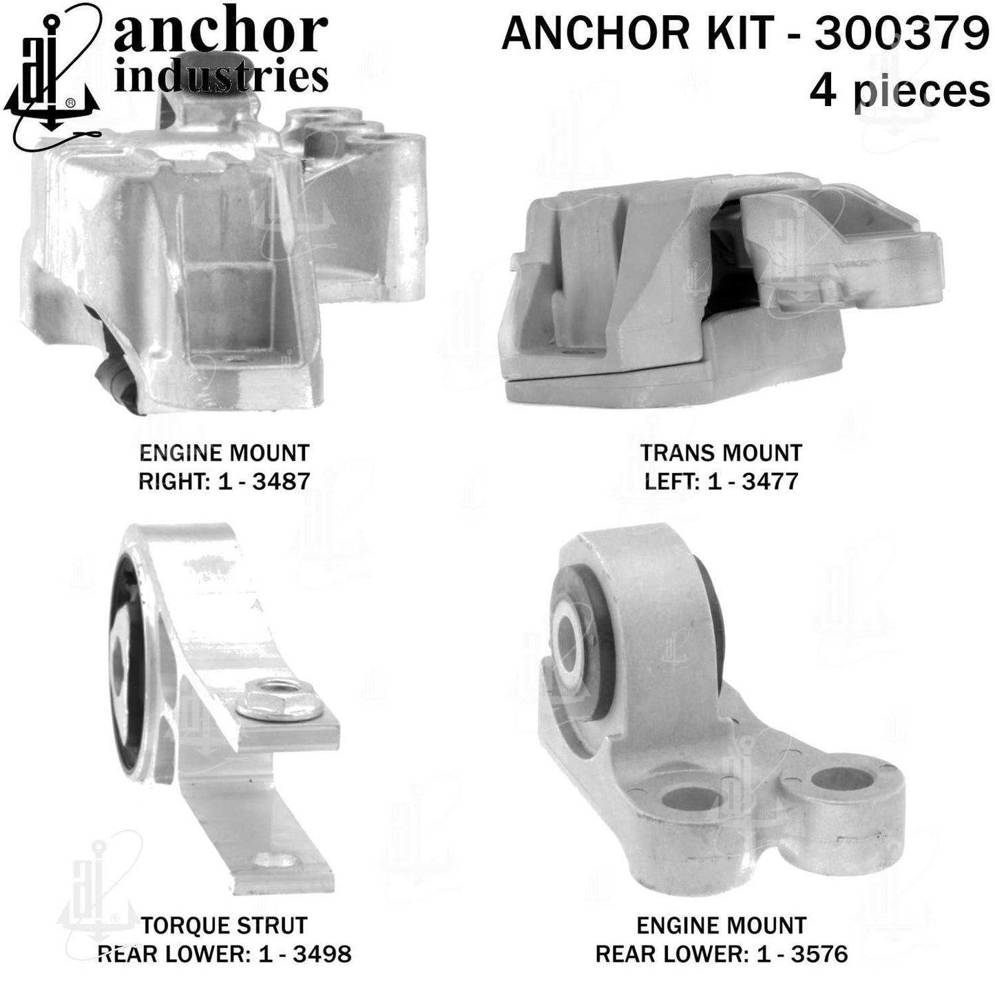 Anchor Engine Mount Kit 300379