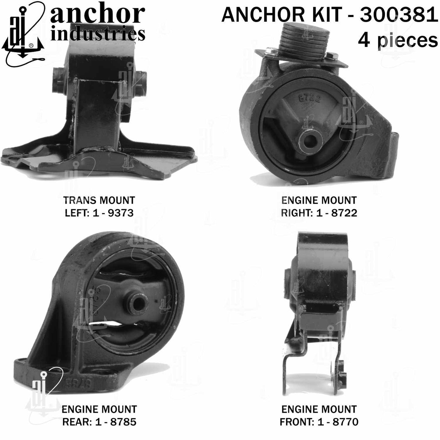 Anchor Engine Mount Kit 300381