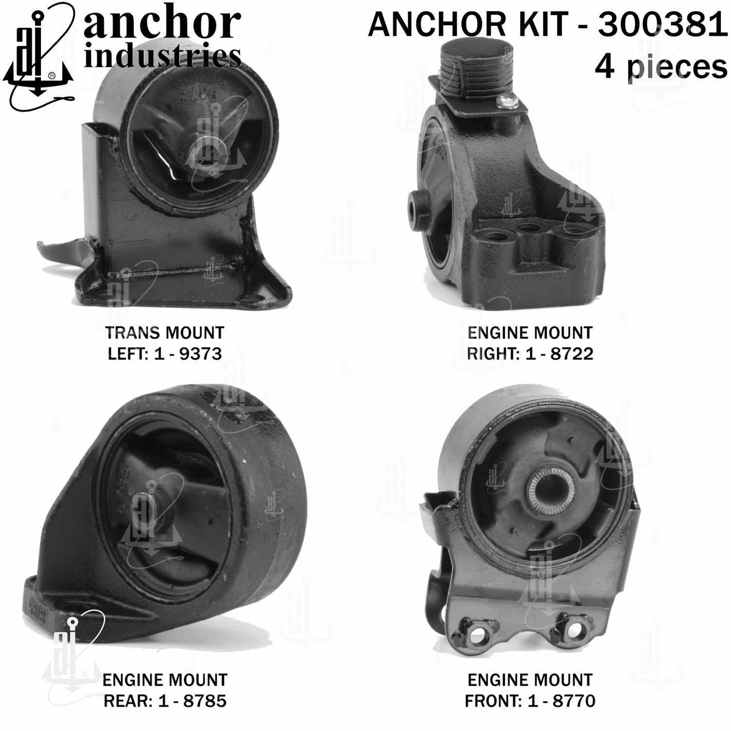 Anchor Engine Mount Kit 300381