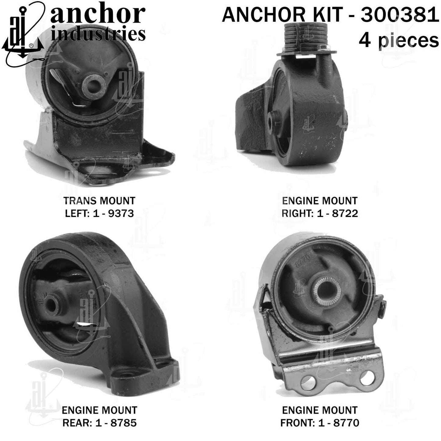 Anchor Engine Mount Kit 300381