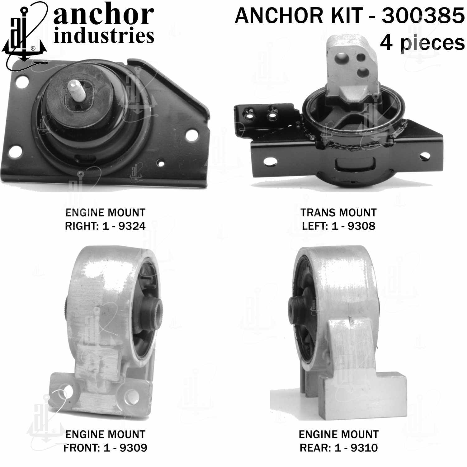 Anchor Engine Mount Kit 300385