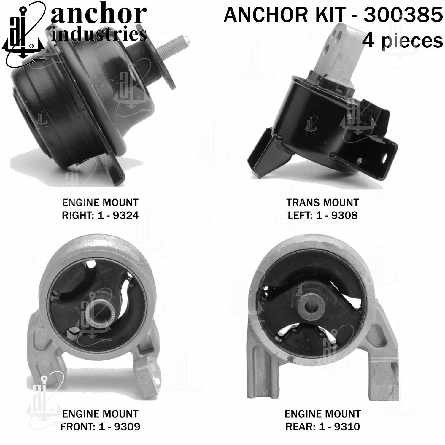 Anchor Engine Mount Kit 300385