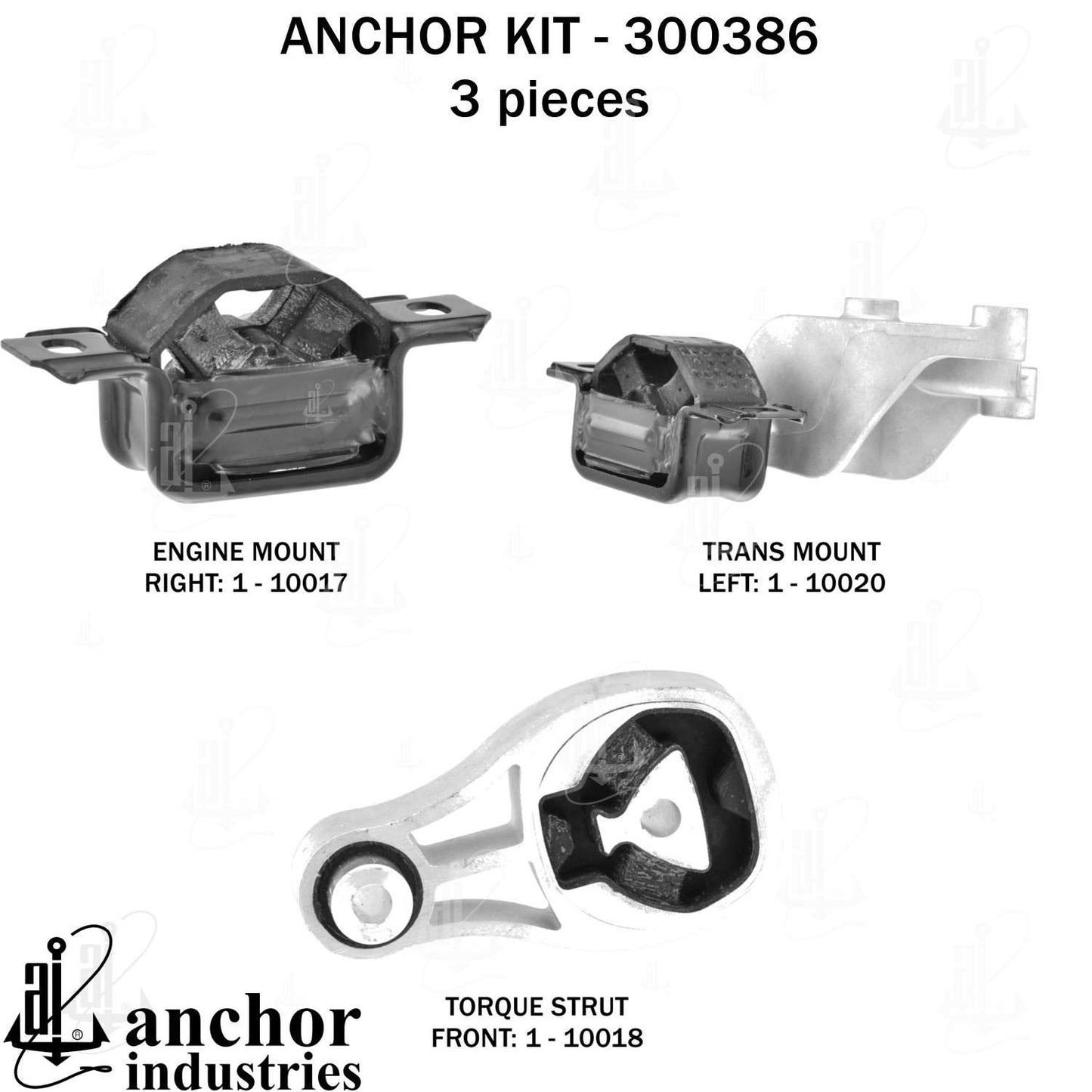Anchor Engine Mount Kit 300386