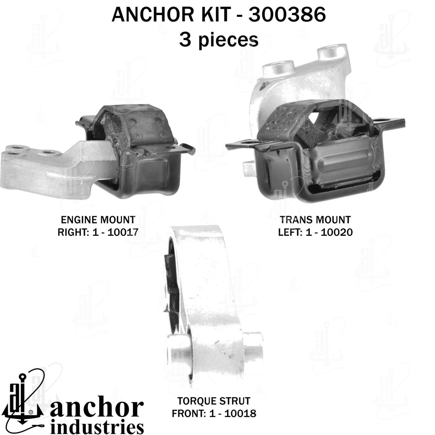 Anchor Engine Mount Kit 300386