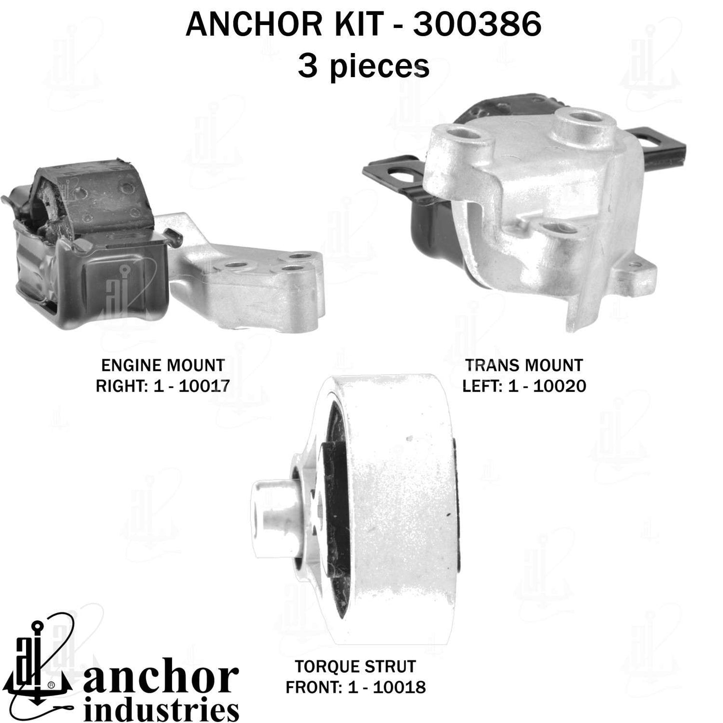 Anchor Engine Mount Kit 300386
