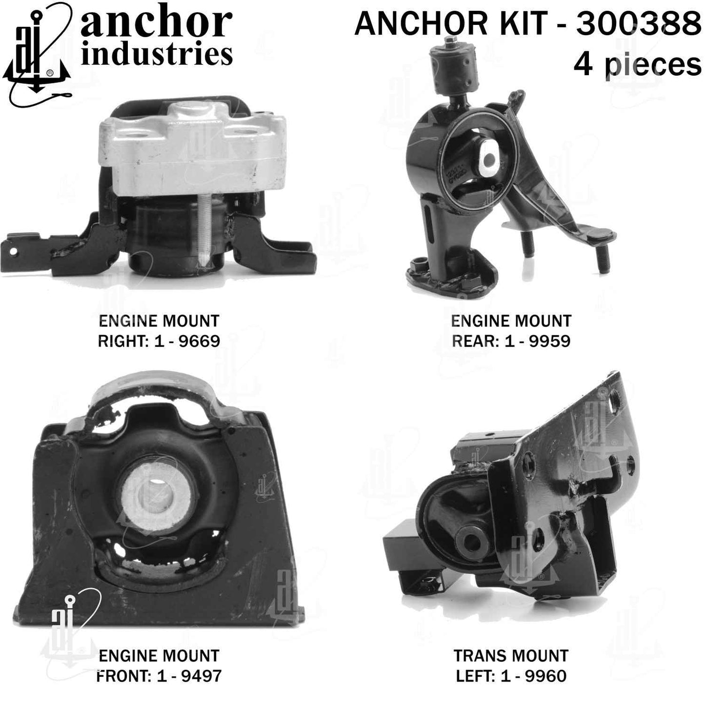 Anchor Engine Mount Kit 300388