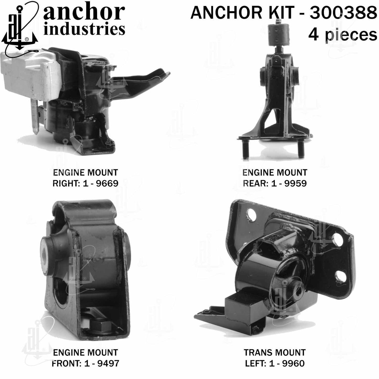 Anchor Engine Mount Kit 300388