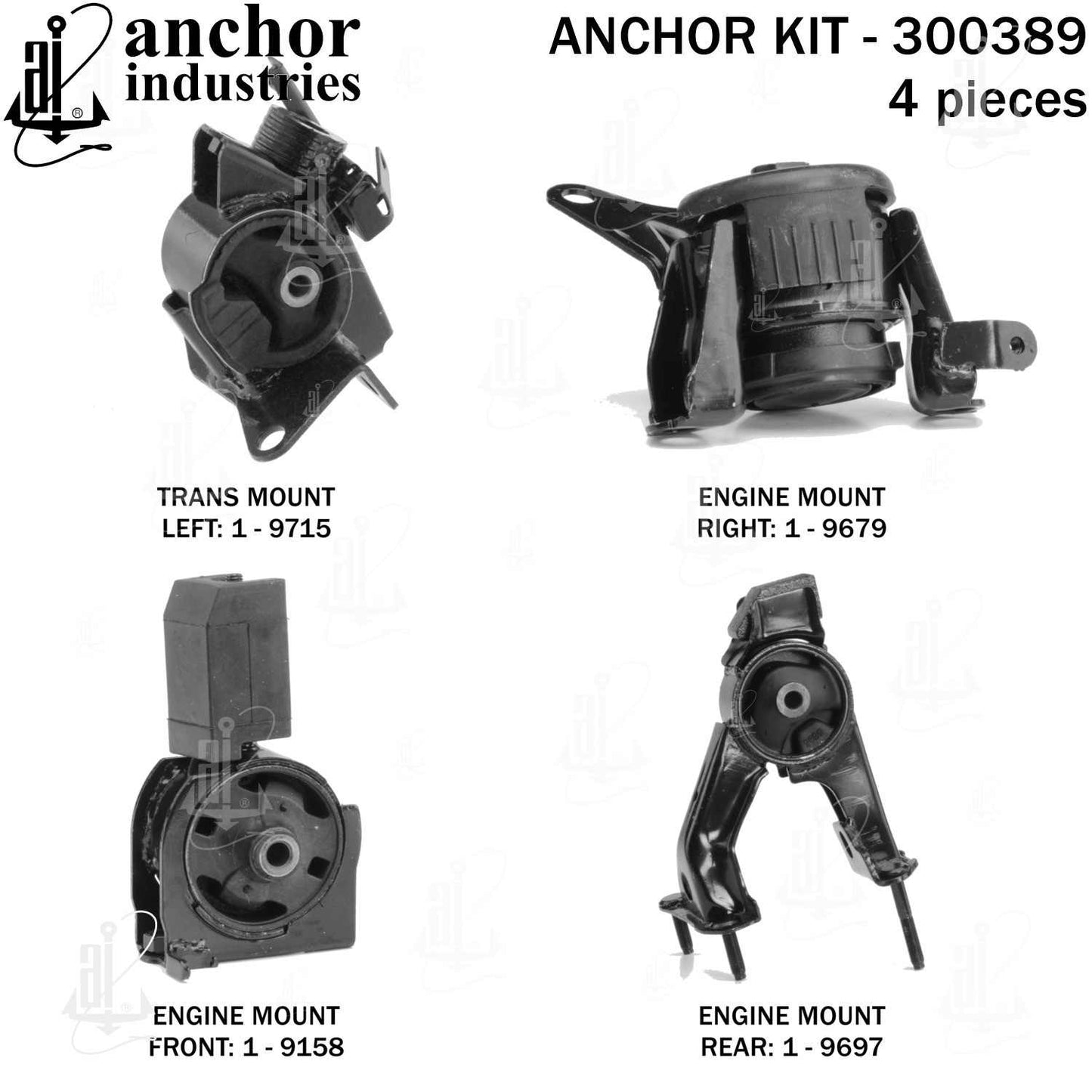 Anchor Engine Mount Kit 300389