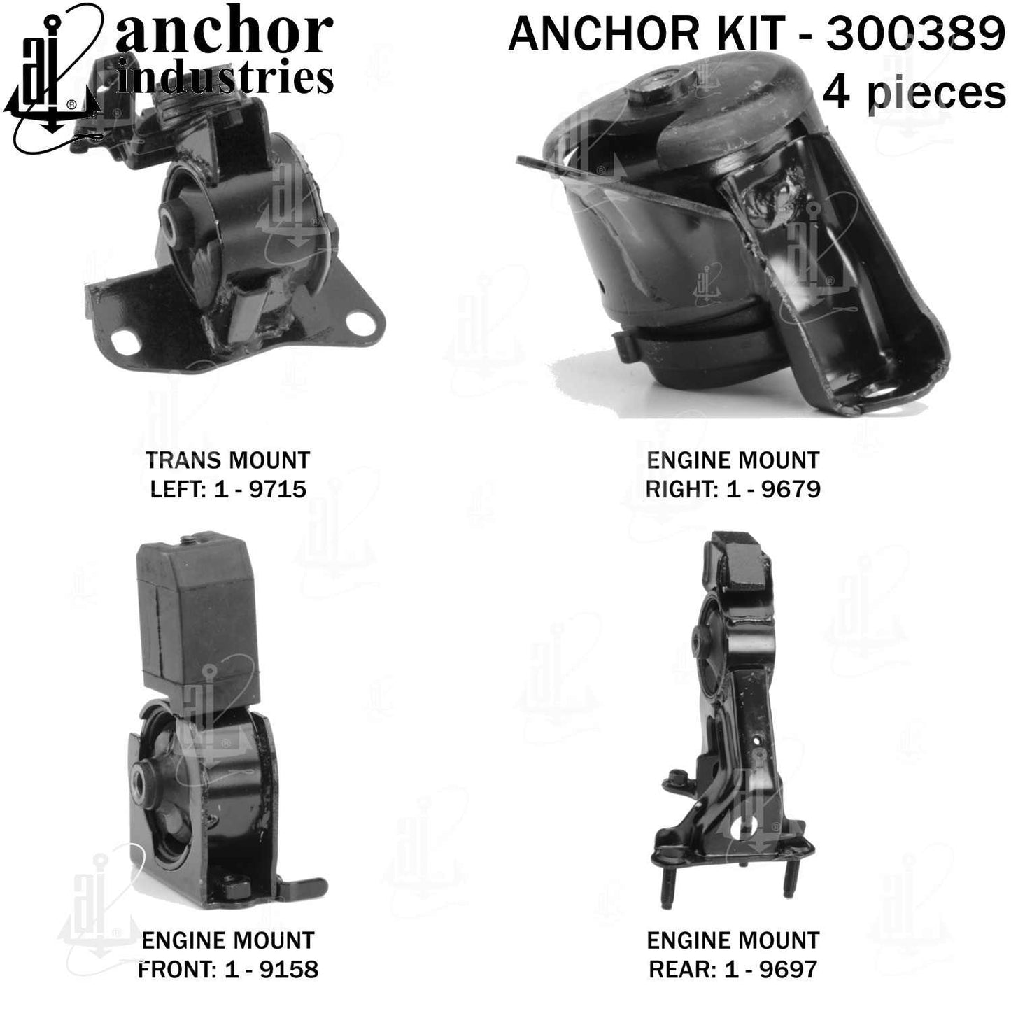 Anchor Engine Mount Kit 300389