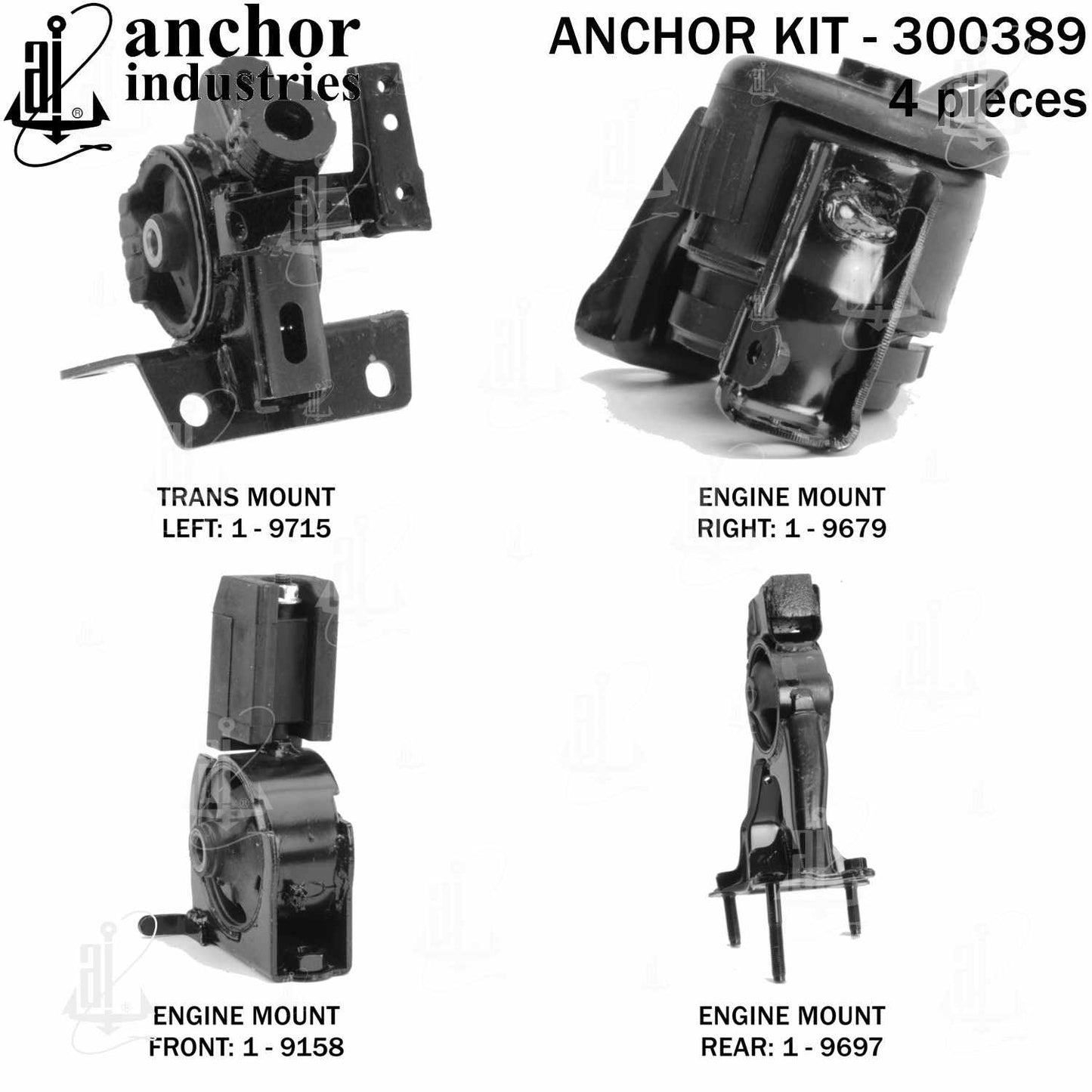 Anchor Engine Mount Kit 300389