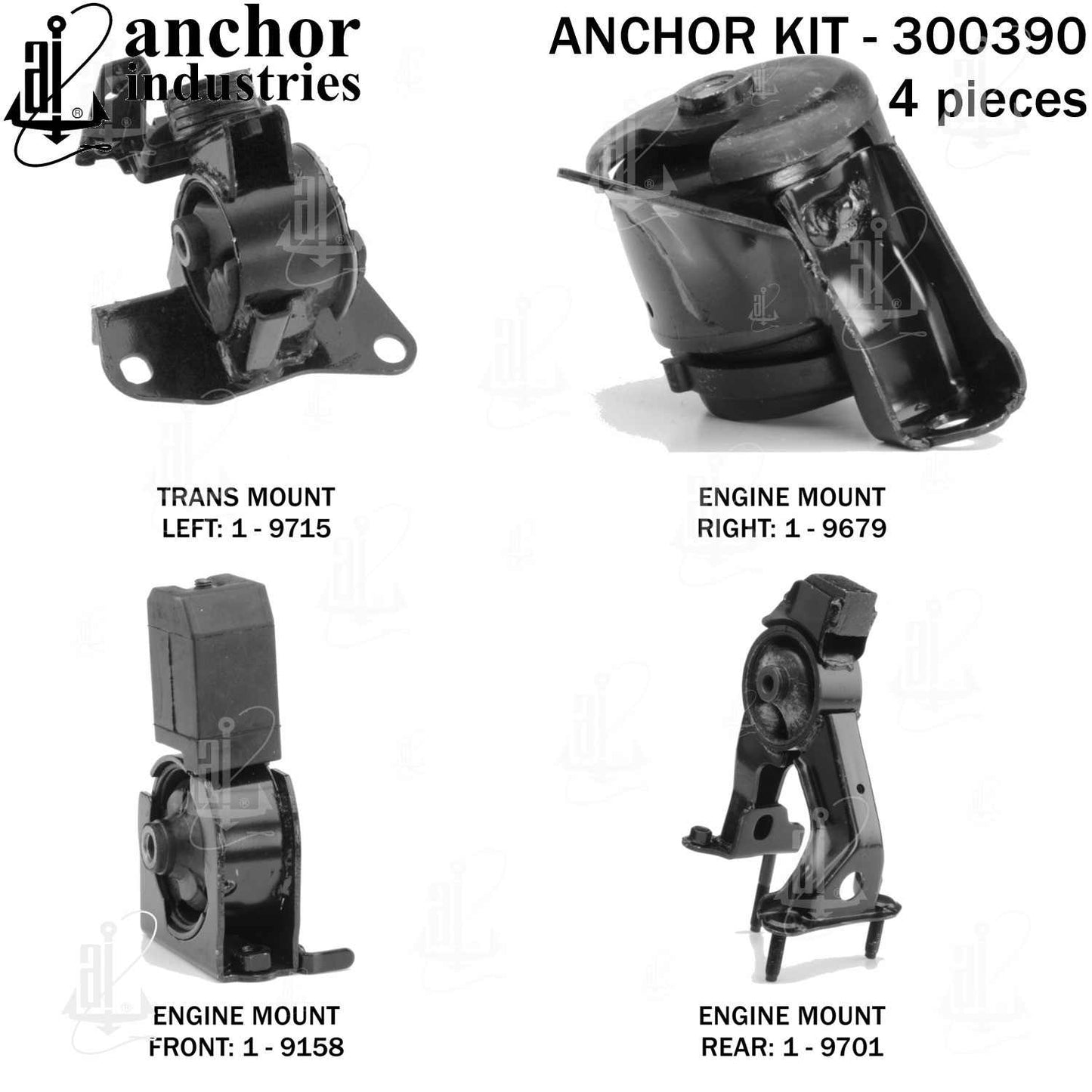 Anchor Engine Mount Kit 300390