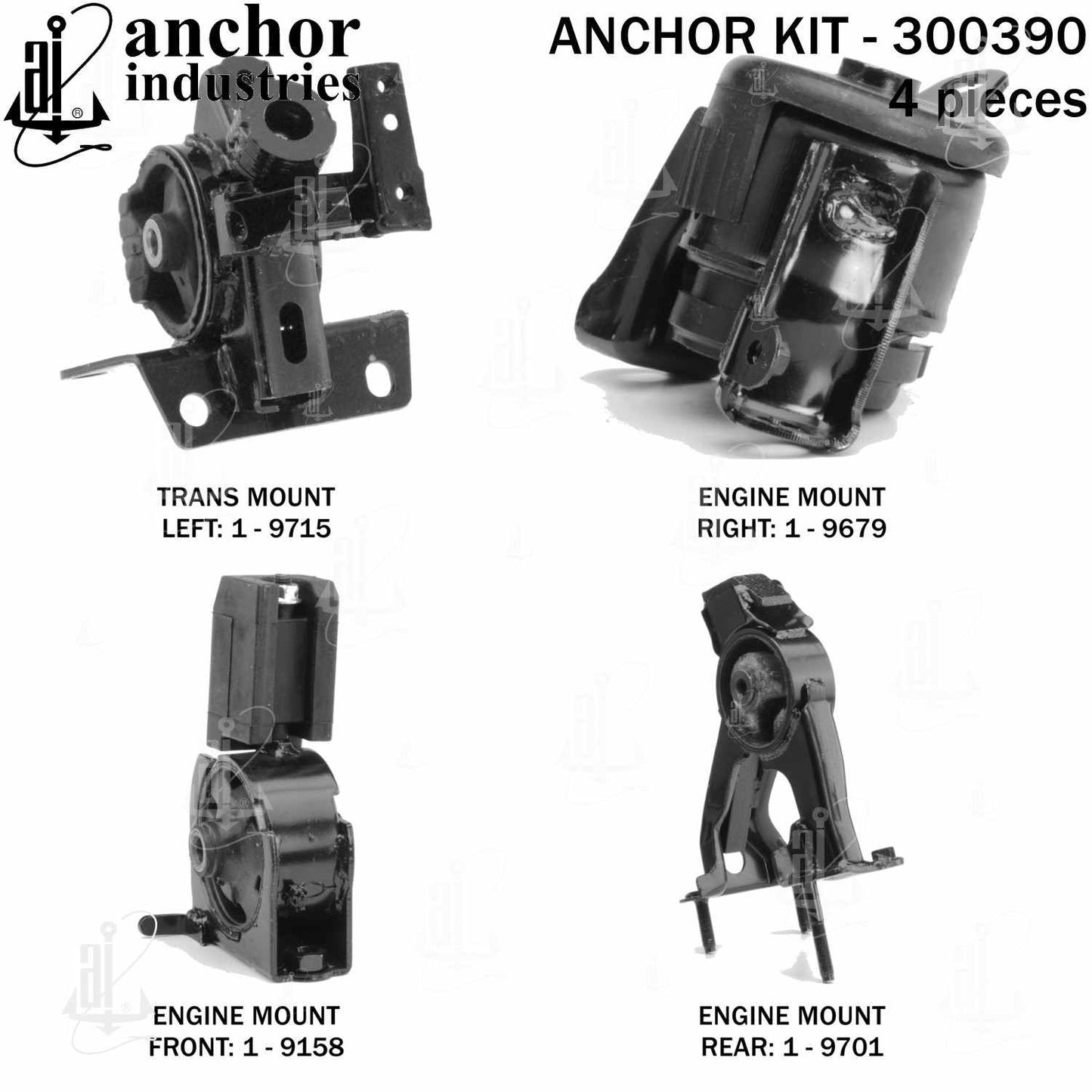 Anchor Engine Mount Kit 300390