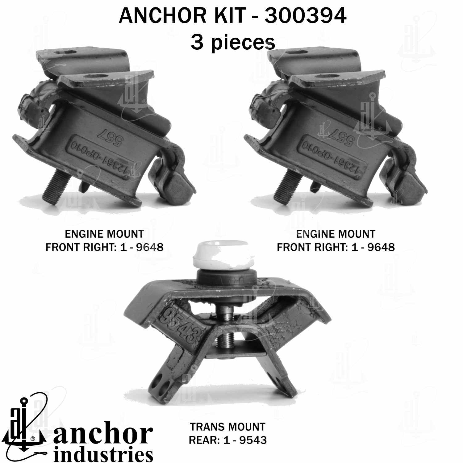 Anchor Engine Mount Kit 300394