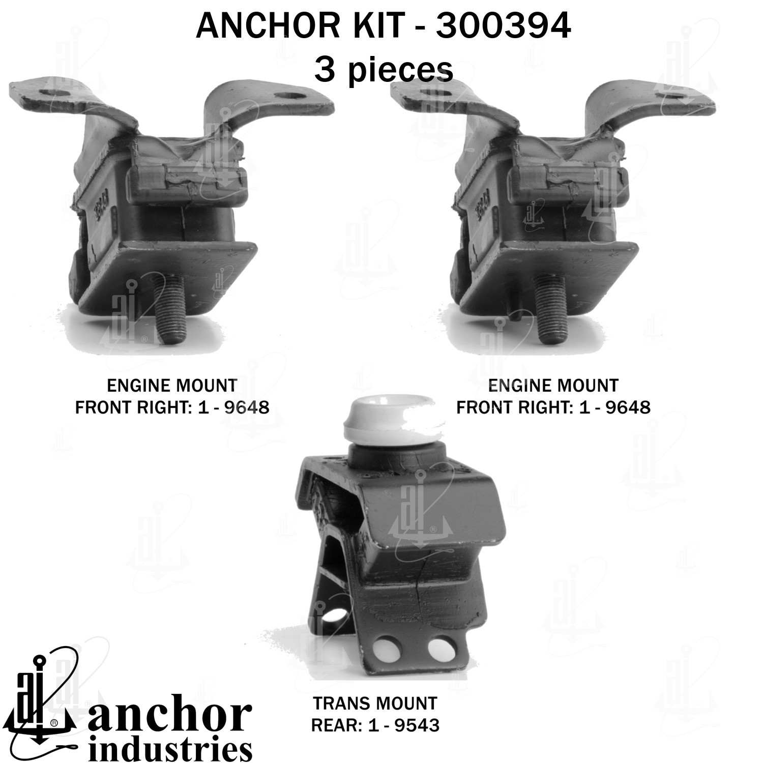 Anchor Engine Mount Kit 300394