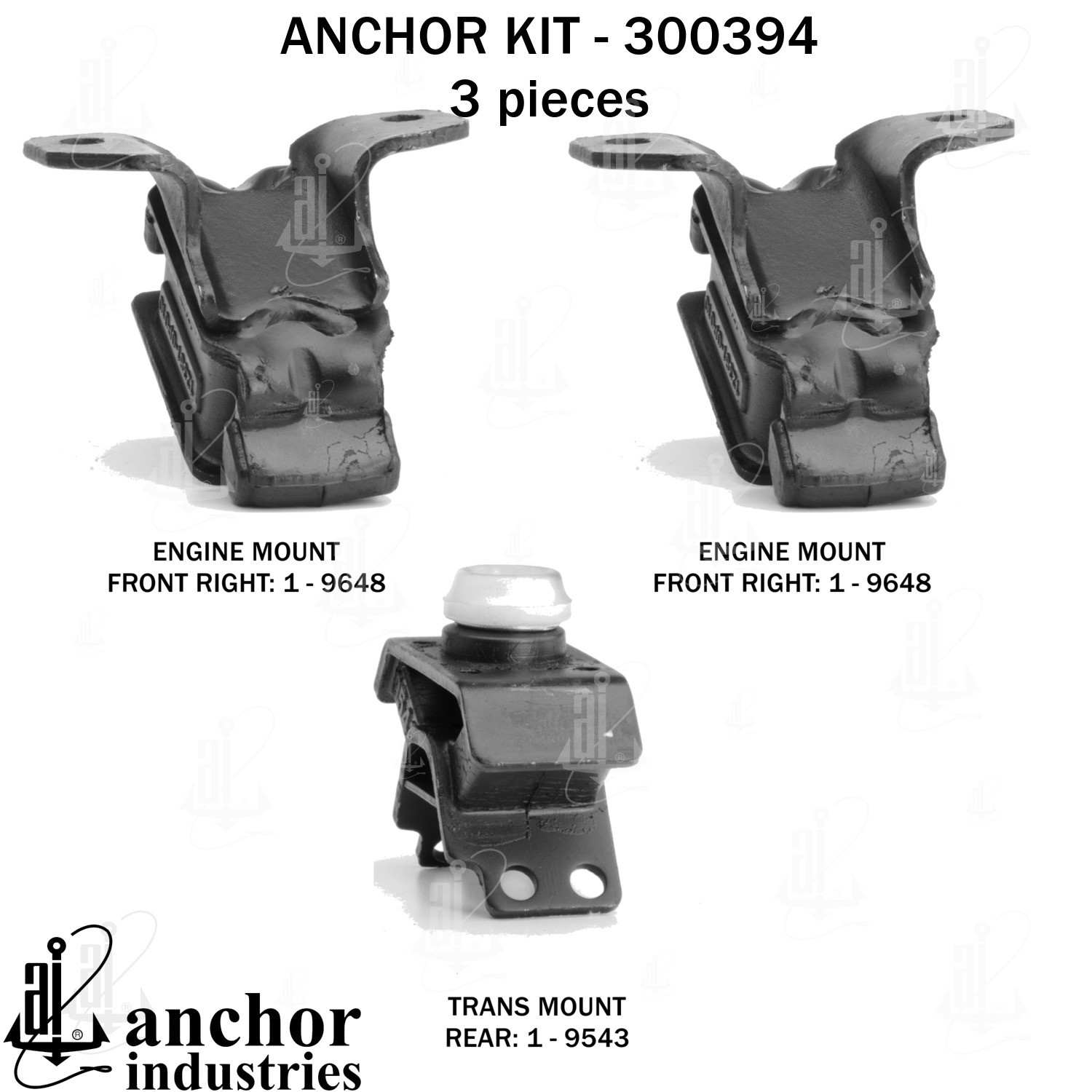 Anchor Engine Mount Kit 300394