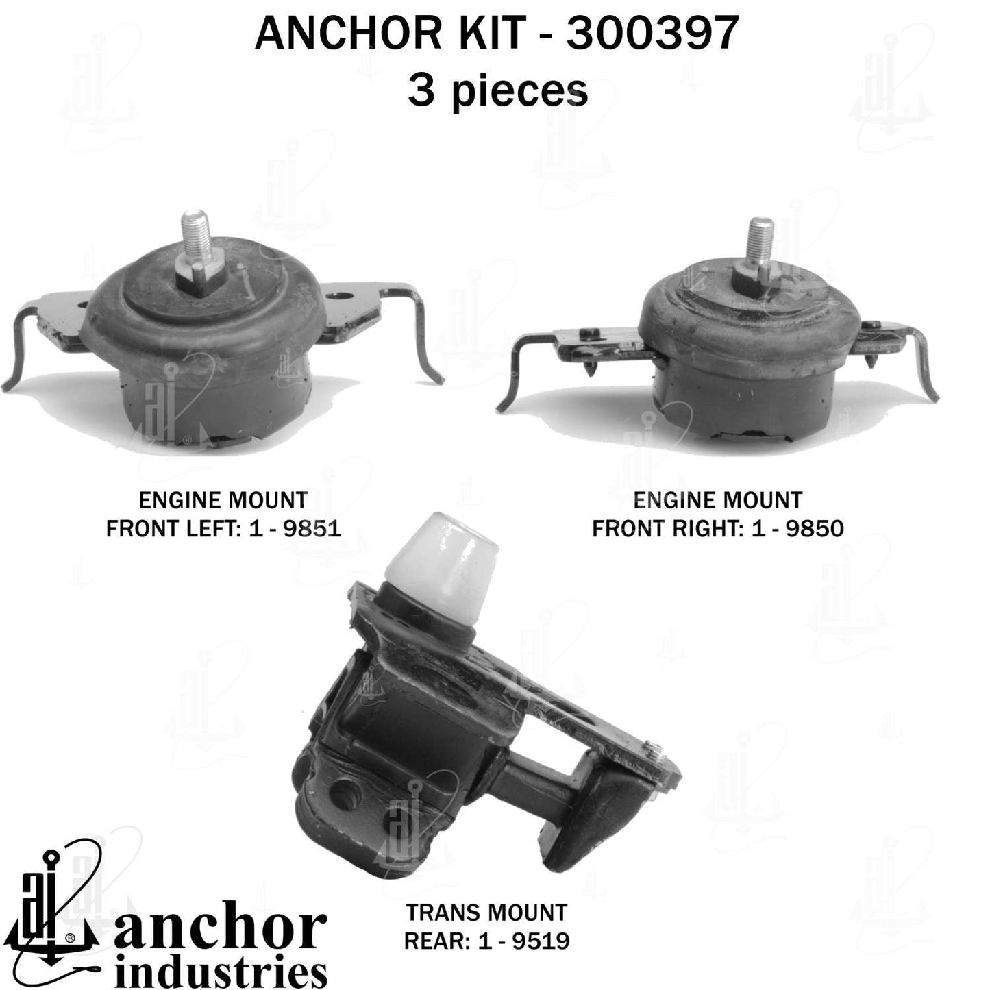 Anchor Engine Mount Kit 300397