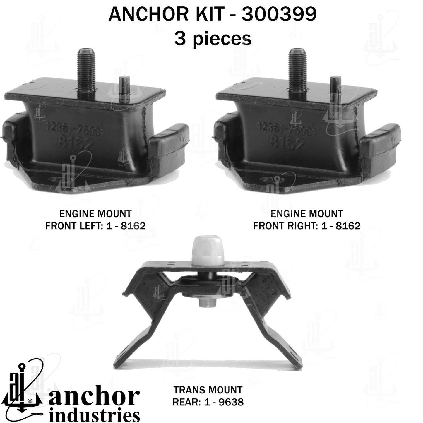 Anchor Engine Mount Kit 300399