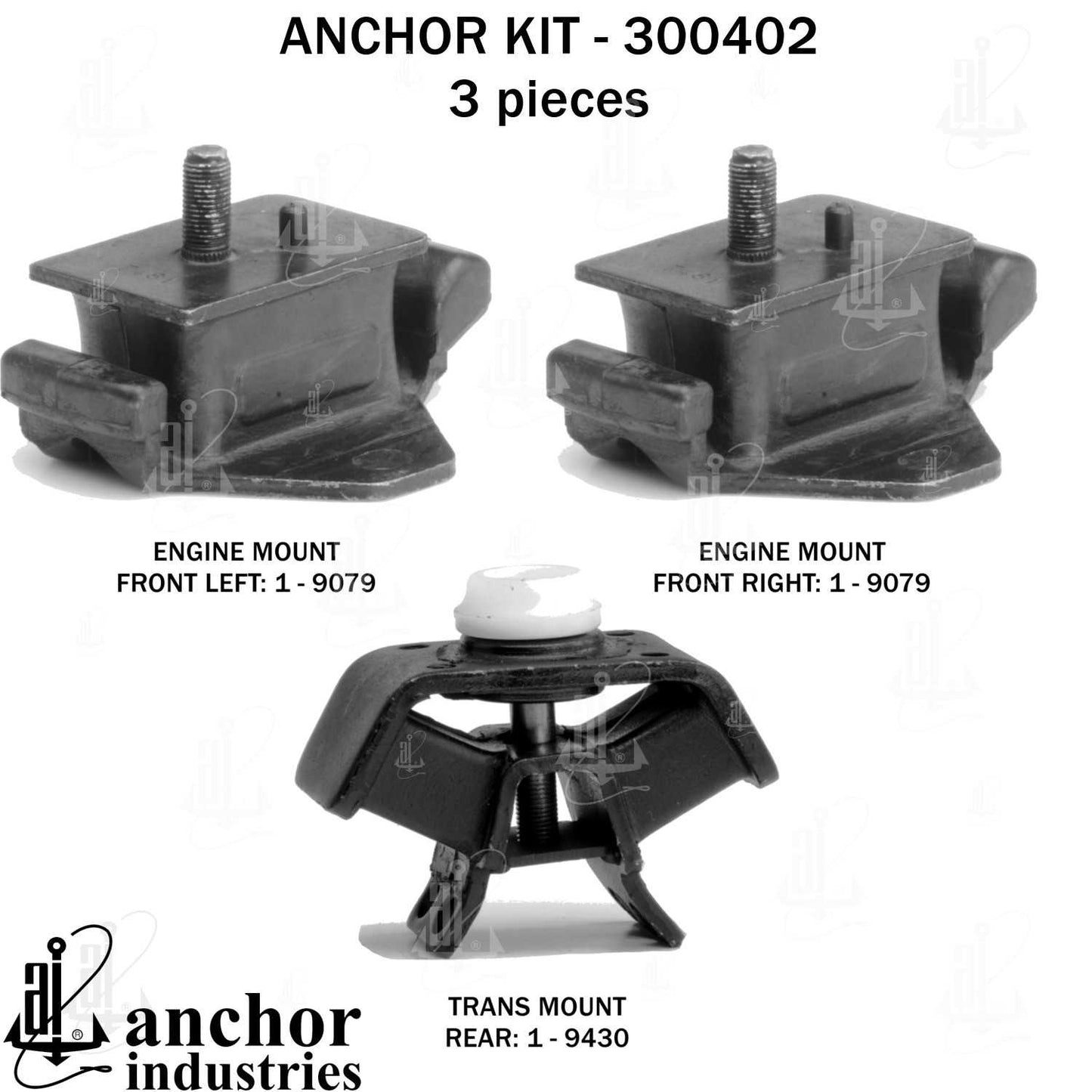Anchor Engine Mount Kit 300402
