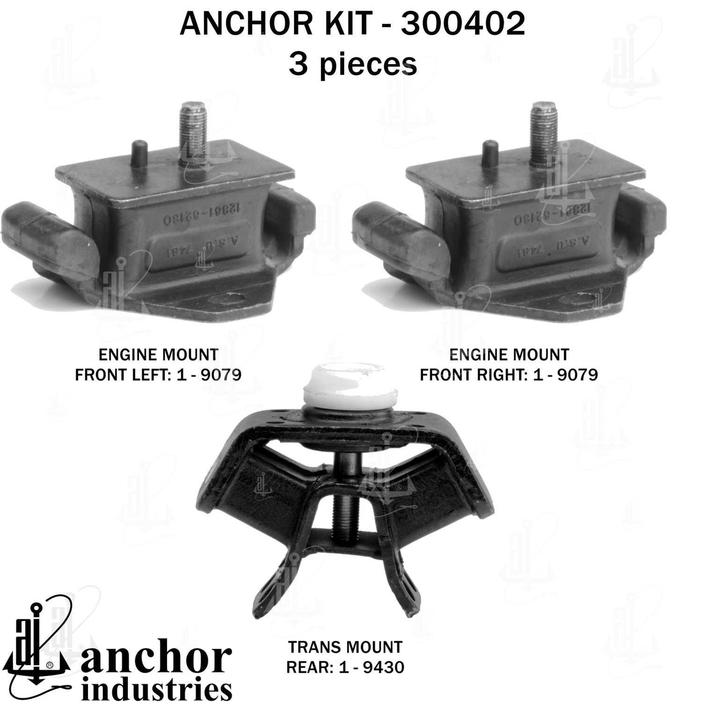 Anchor Engine Mount Kit 300402