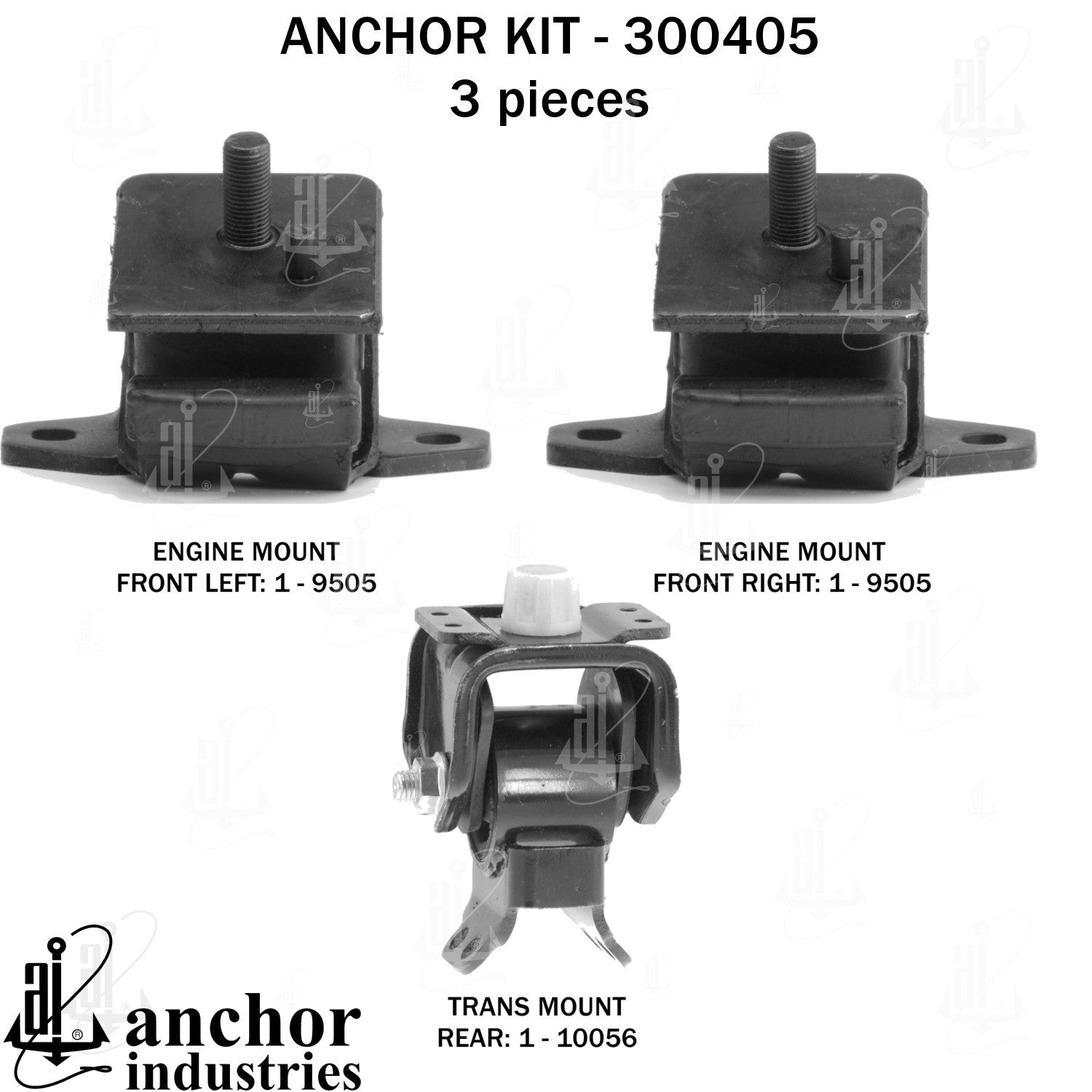 Anchor Mounts Engine Mount Kit 300405 main image