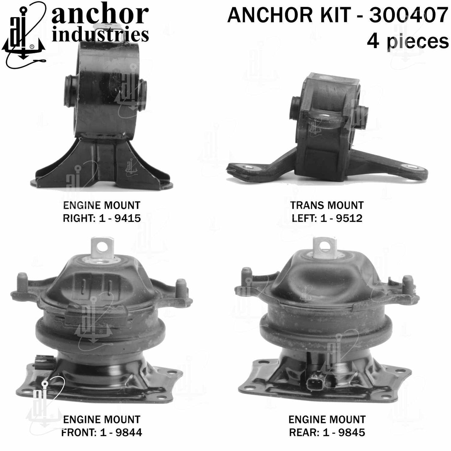 Anchor Engine Mount Kit 300407