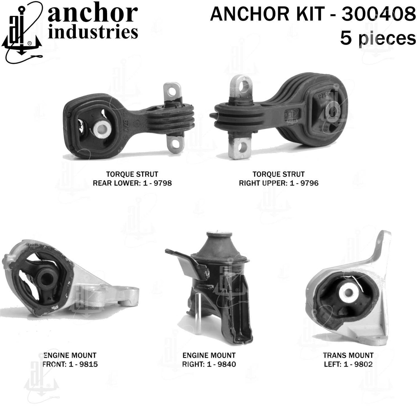 Anchor Engine Mount Kit 300408
