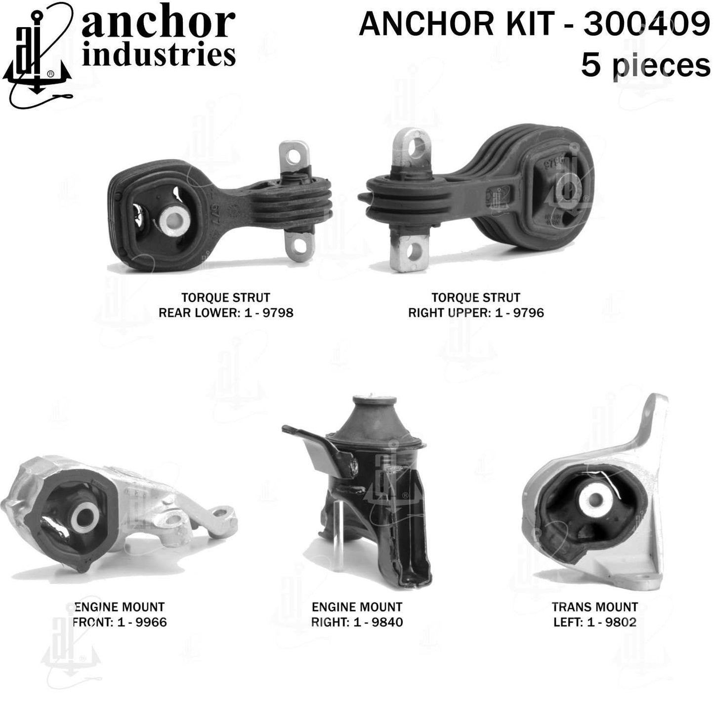 Anchor Engine Mount Kit 300409