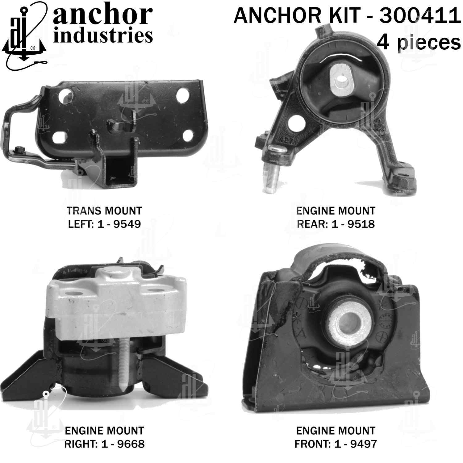 Anchor Engine Mount Kit 300411