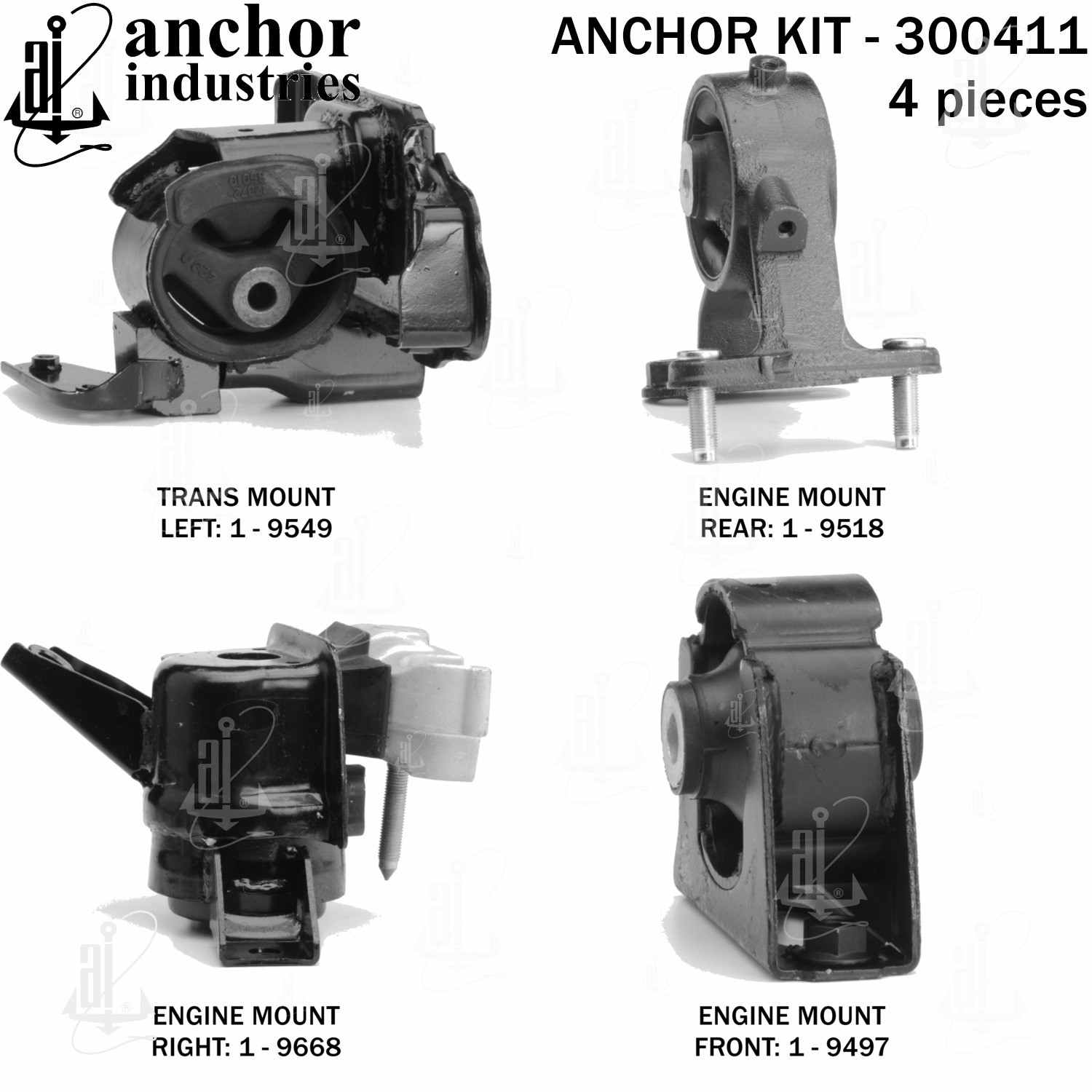 Anchor Engine Mount Kit 300411