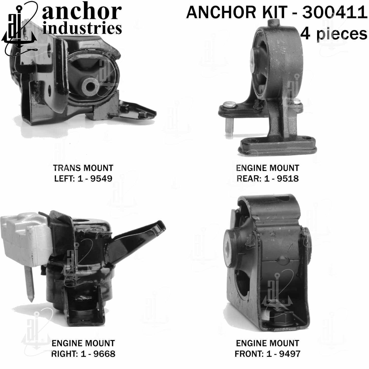 Anchor Engine Mount Kit 300411