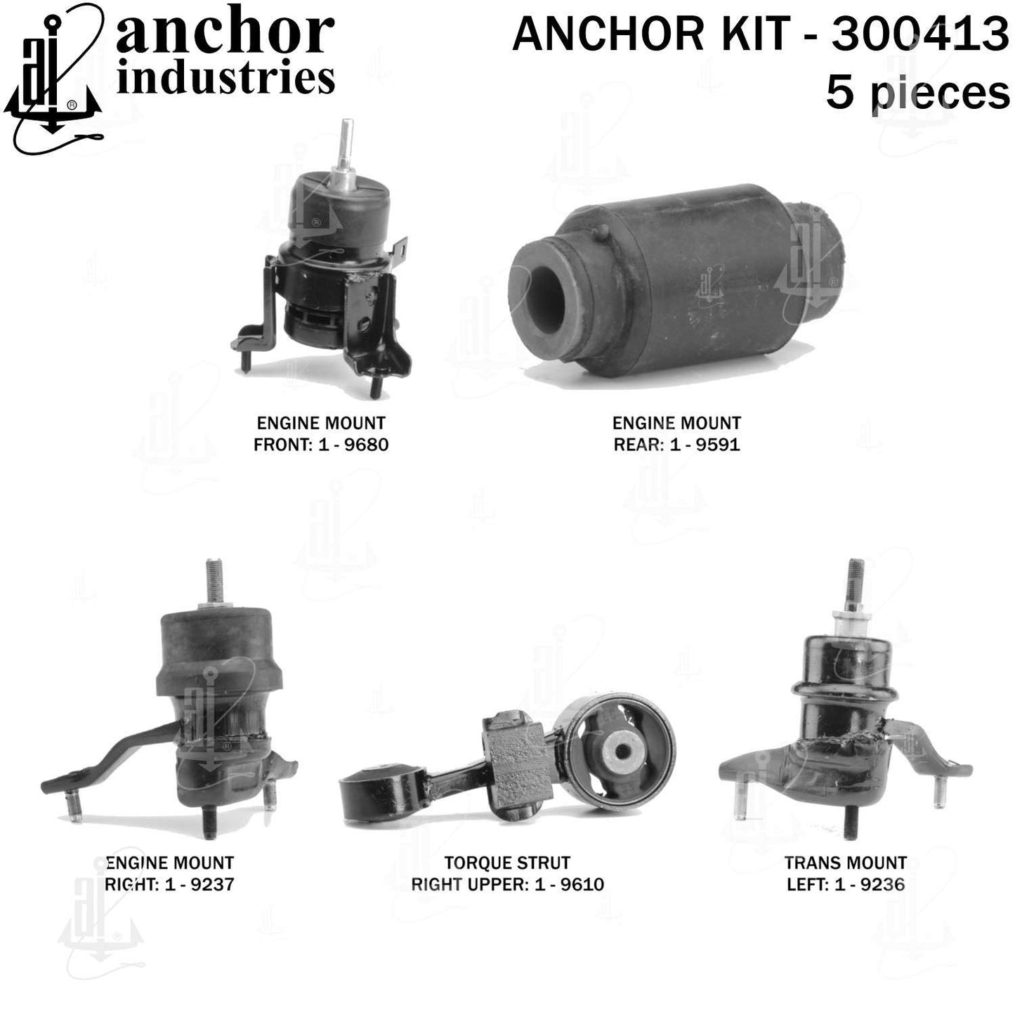 Anchor Engine Mount Kit 300413