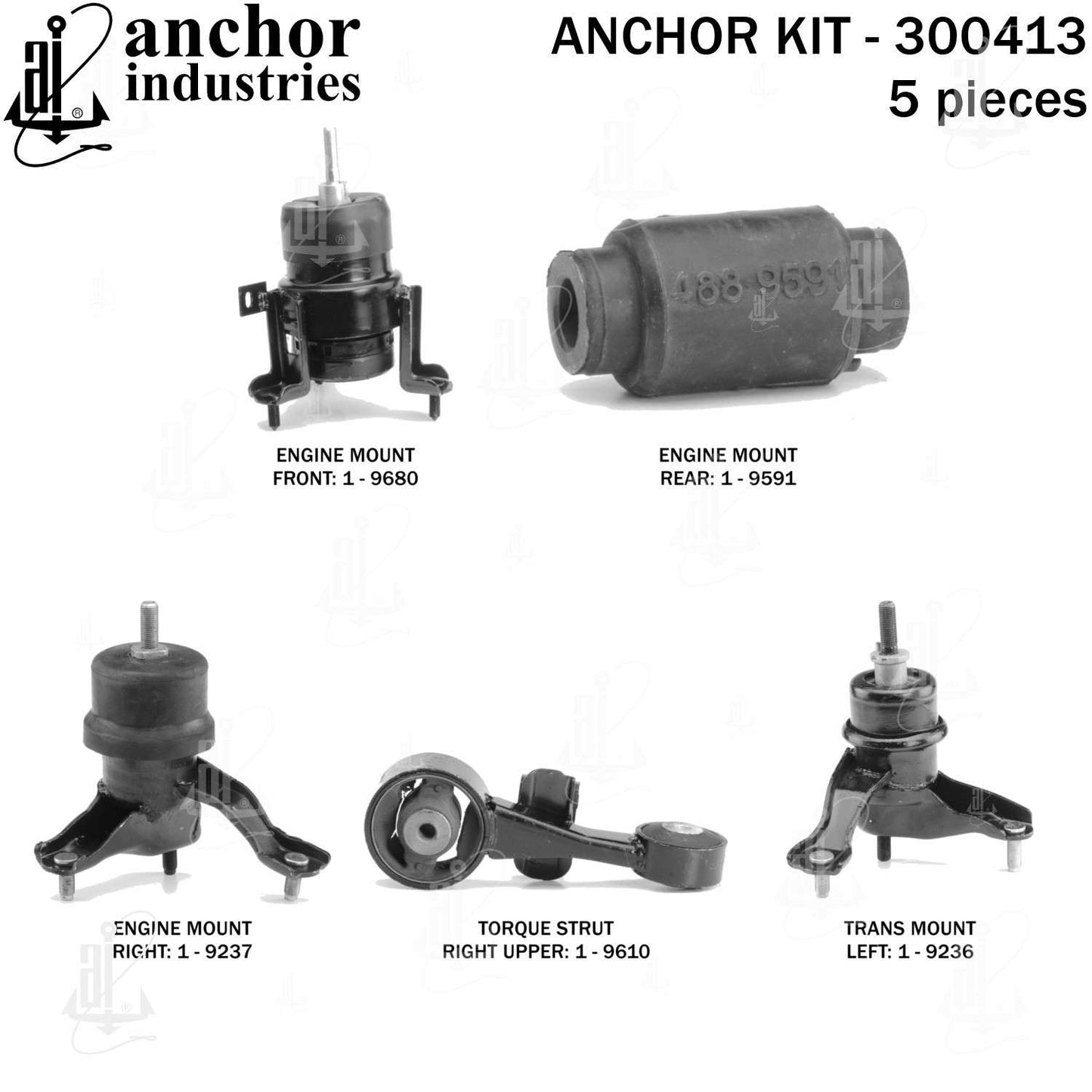 Anchor Engine Mount Kit 300413