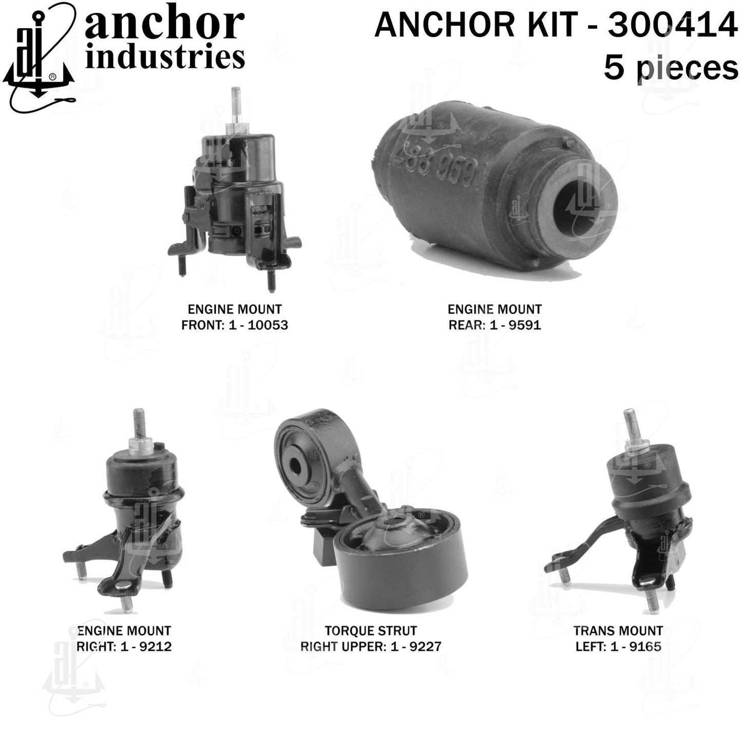 Anchor Engine Mount Kit 300414