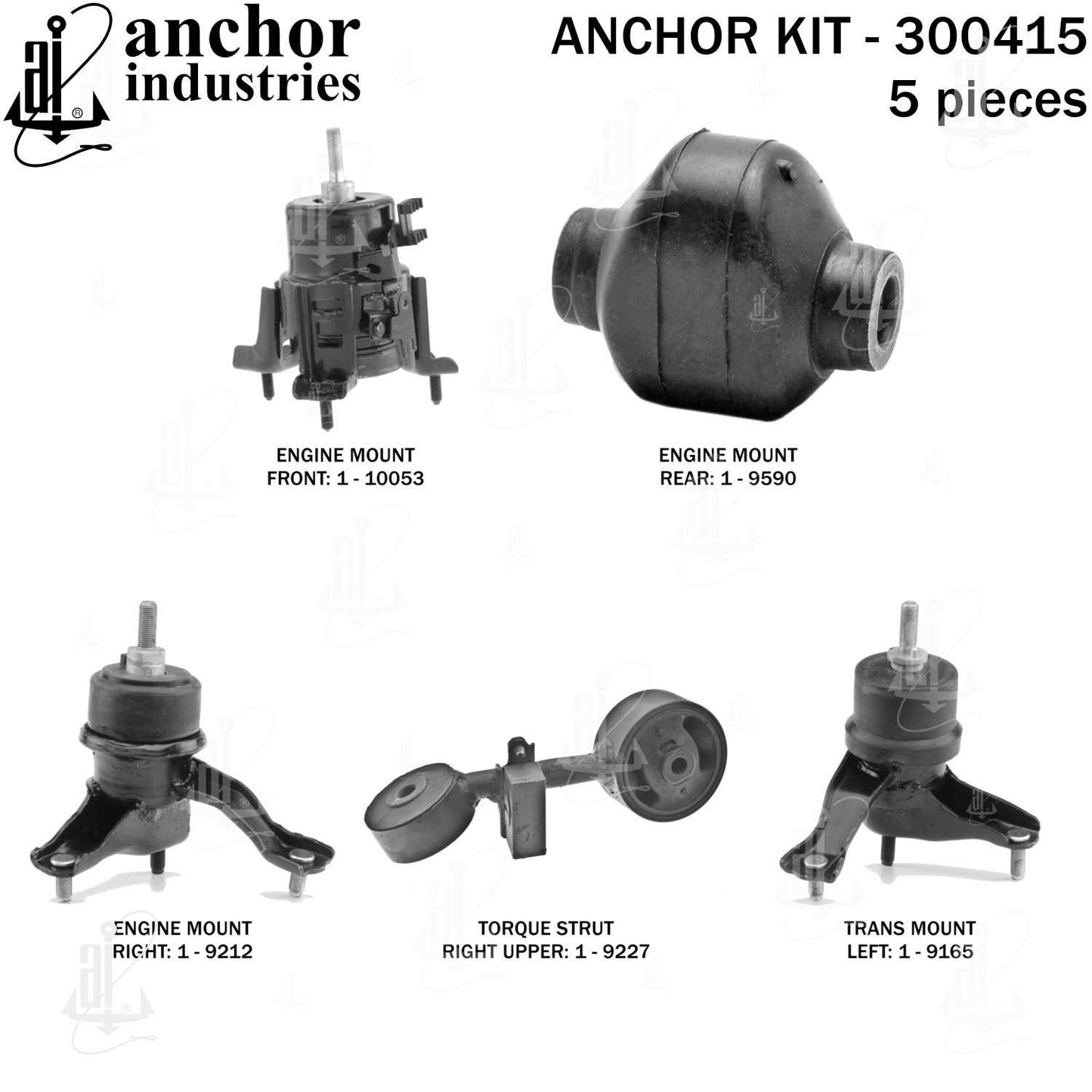 Anchor Engine Mount Kit 300415