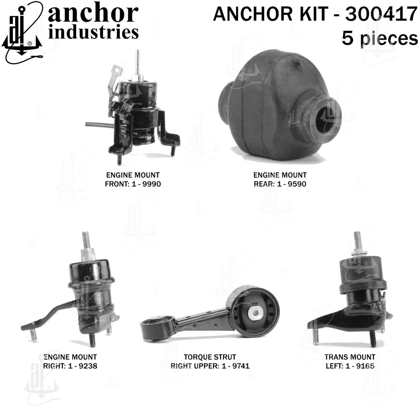Anchor Engine Mount Kit 300417