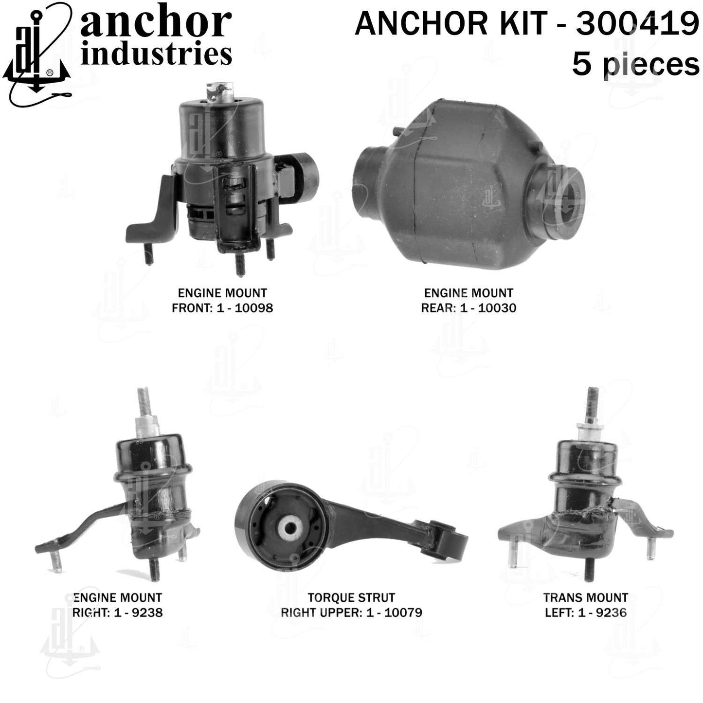 Anchor Engine Mount Kit 300419