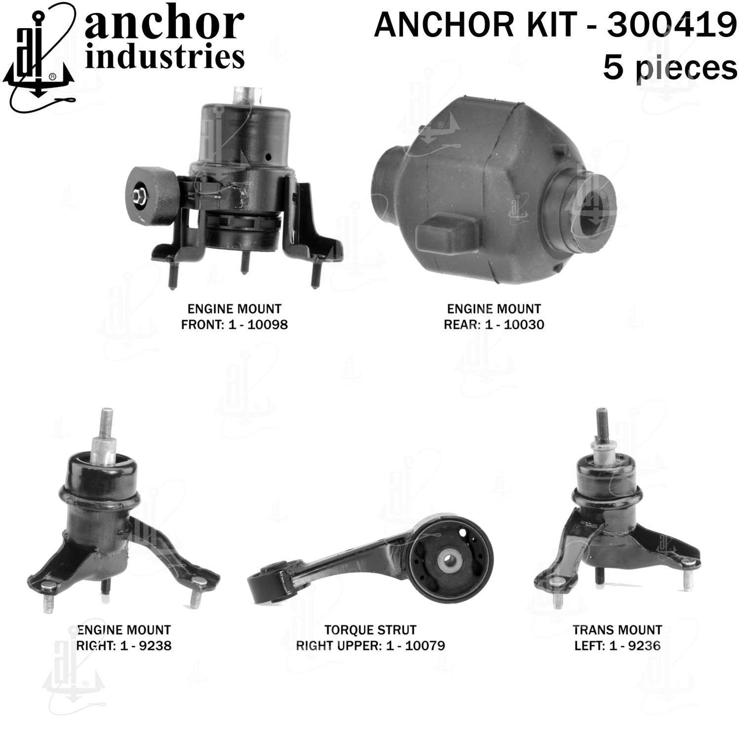 Anchor Engine Mount Kit 300419
