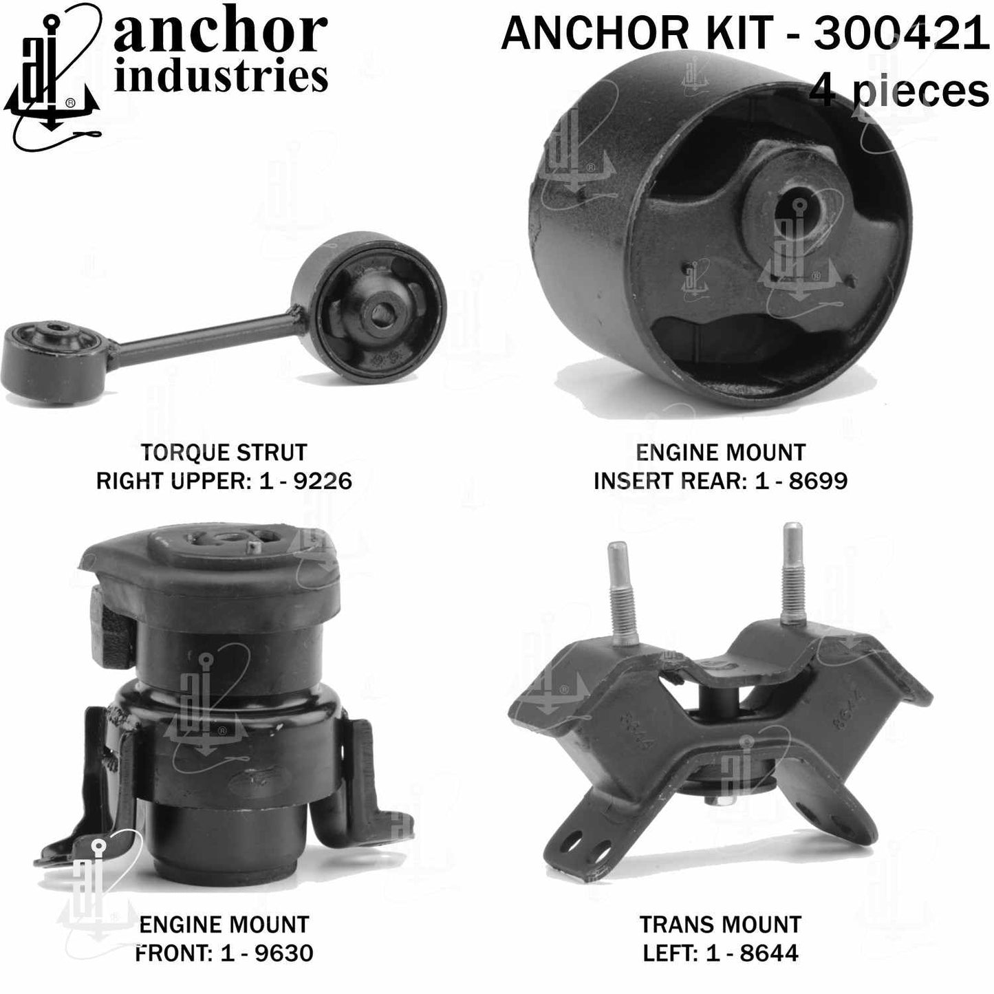 Anchor Engine Mount Kit 300421