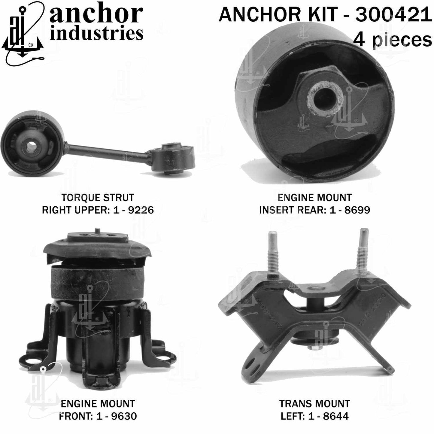 Anchor Engine Mount Kit 300421