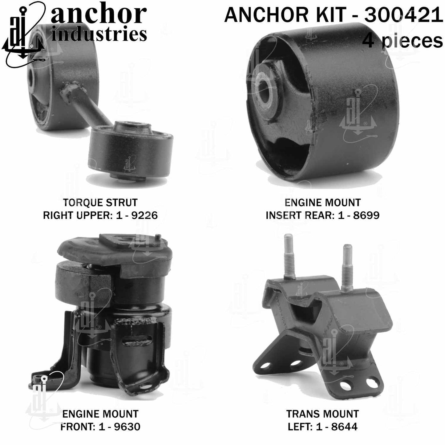 Anchor Engine Mount Kit 300421