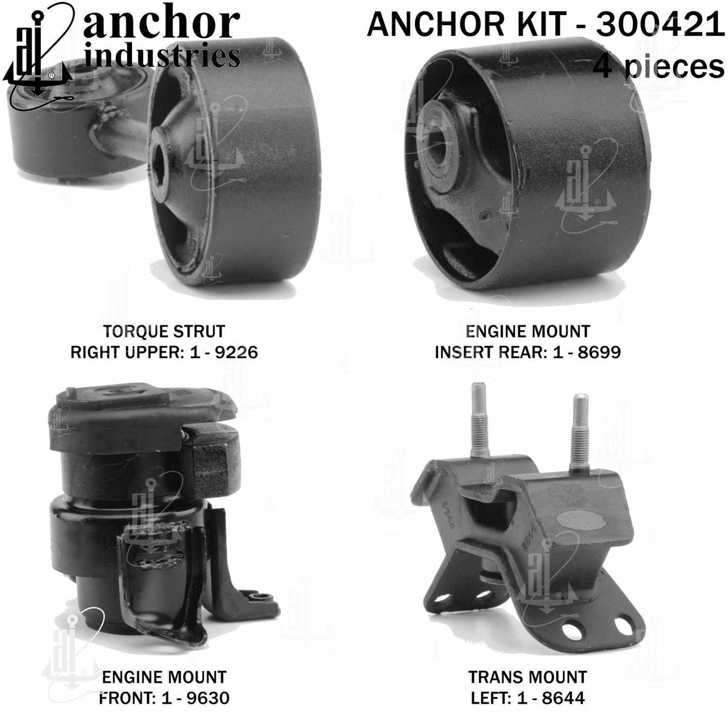 Anchor Engine Mount Kit 300421