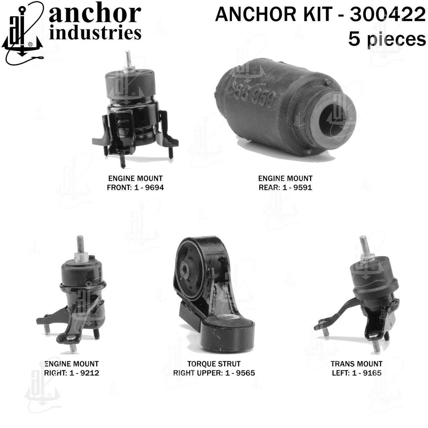 Anchor Engine Mount Kit 300422