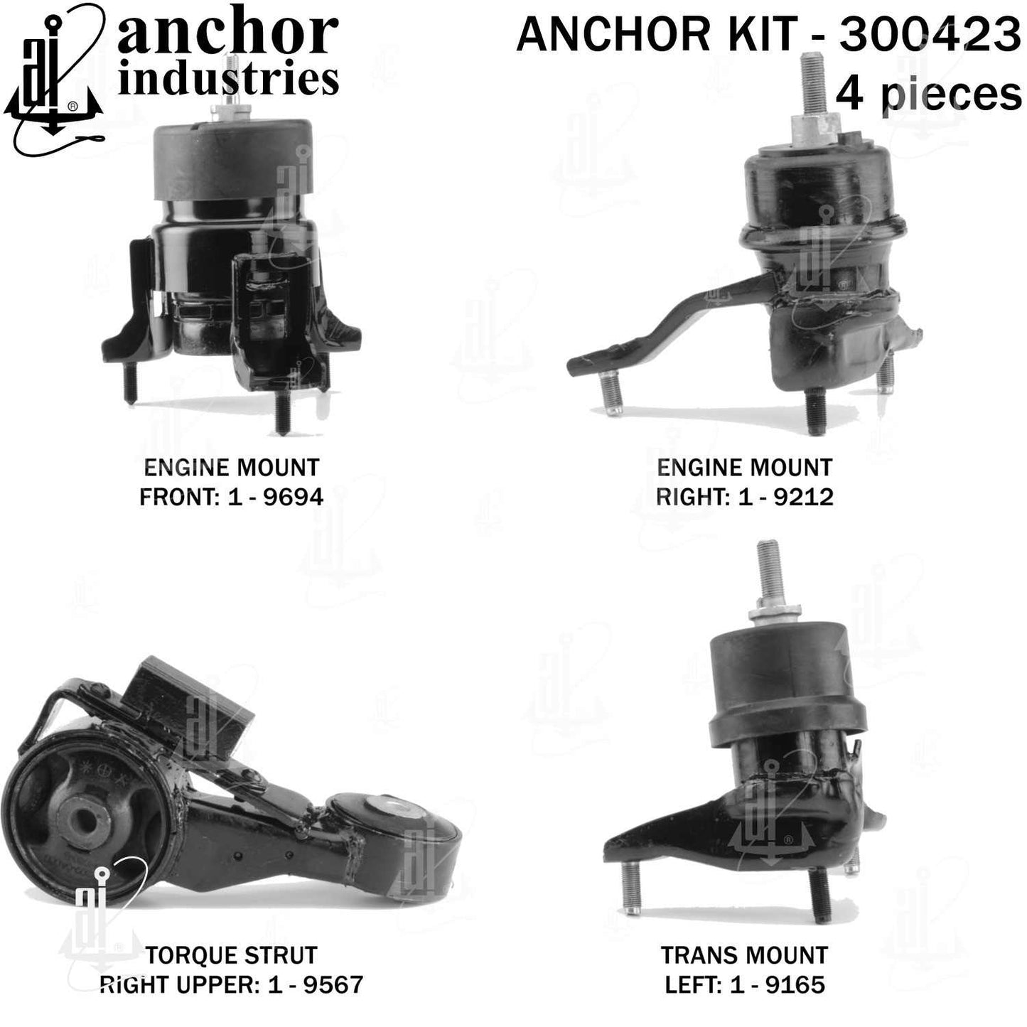 Anchor Engine Mount Kit 300423