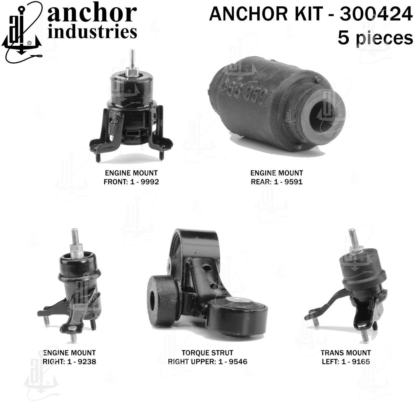 Anchor Engine Mount Kit 300424