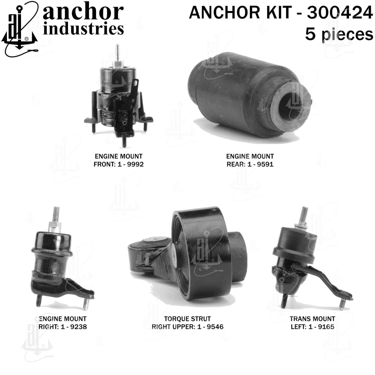 Anchor Engine Mount Kit 300424